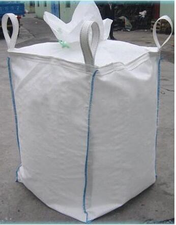 Weiß/Schwarzes pp. 1 Tonnen-riesige Tasche mit UVstabilisierung 90x90x120cm