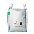 CPTC Full Open Top 500KG Pp Bulk Bags , Fibc Jumbo Bags