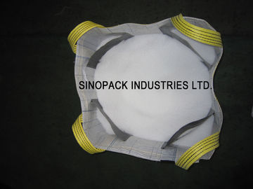 2200 Lbs Baffle Bag Industrial Big Bags FIBC Bulk Bag For Cement / Chemical Packaging