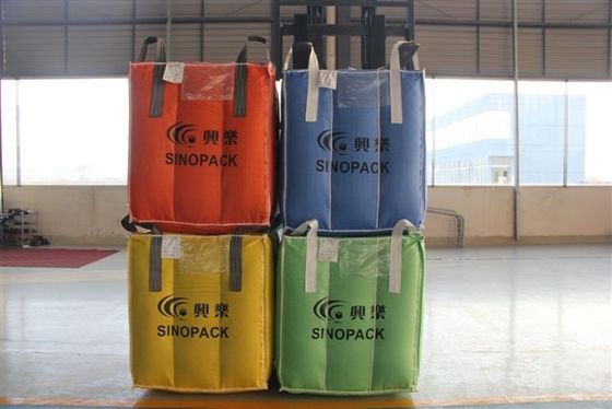 kaufen Cube Jumbo-Aufbewahrungsbeutel FIBC für Mehl Kohlenstoffen chemische Pulver online manufacture