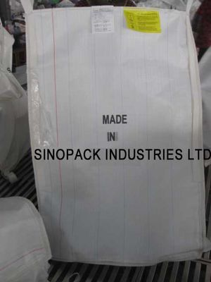 kaufen Anti statische CROHMIQ blau / weiß FIBC 1 Tonne Bulk Bags dissipative ohne Erdungs online manufacture