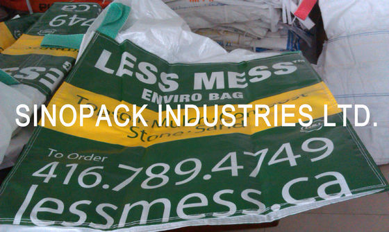 kaufen U-Platte formte Platte FIBC 4 druckte ganz offene Spitze Plastiktaschen BOPP online manufacture