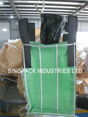 kaufen Pulver, das Tasche 1000KGS des Leitbleches 4-Panel 100% des reinen Gewebes Grüns pp. verpackt online manufacture