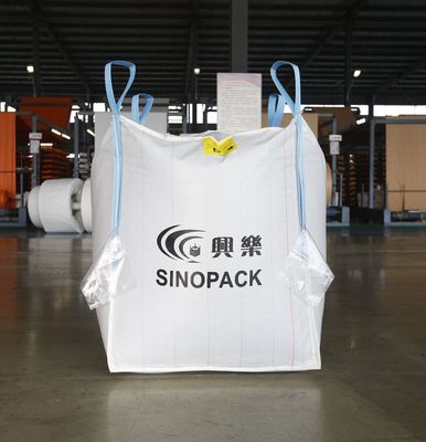 kaufen Einfache 1 Tonnen-Taschen mit OHSAS 18001 Zertifizierung und Eckhebe-Schleifen online manufacture