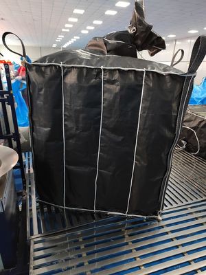 kaufen Polypropylen-große Taschen-Sack-Ebene/Entladung/Tüllen-grüne Farbe online manufacture