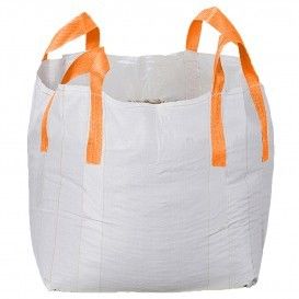 kaufen Weißer UN Big Bag FIBC mit 1000 kg Tragfähigkeit, Befüllstutzen und individuellem Logo-Druck online manufacture