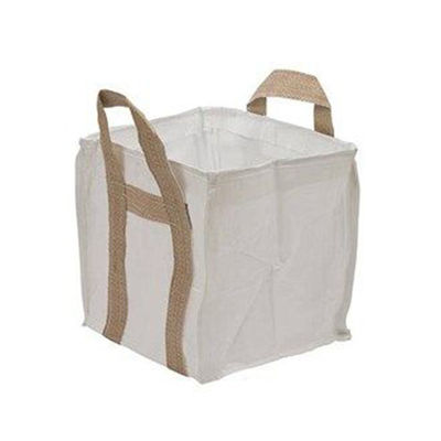 kaufen UN Big Bag 1000 kg Tragfähigkeit mit Eckschlaufen und blauen Schlaufen online manufacture
