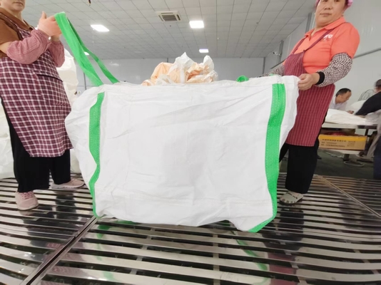 Lebensmittelqualität FIBC 1000 kg SWL mit 36x36in Untergröße