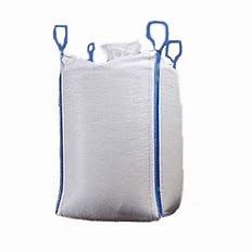UN Big Bag mit Duffle Top Spout 1000kg Kapazität Blaue Schleifen